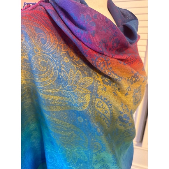 Rainbow Wrap/Scarf - Picture 2 of 6